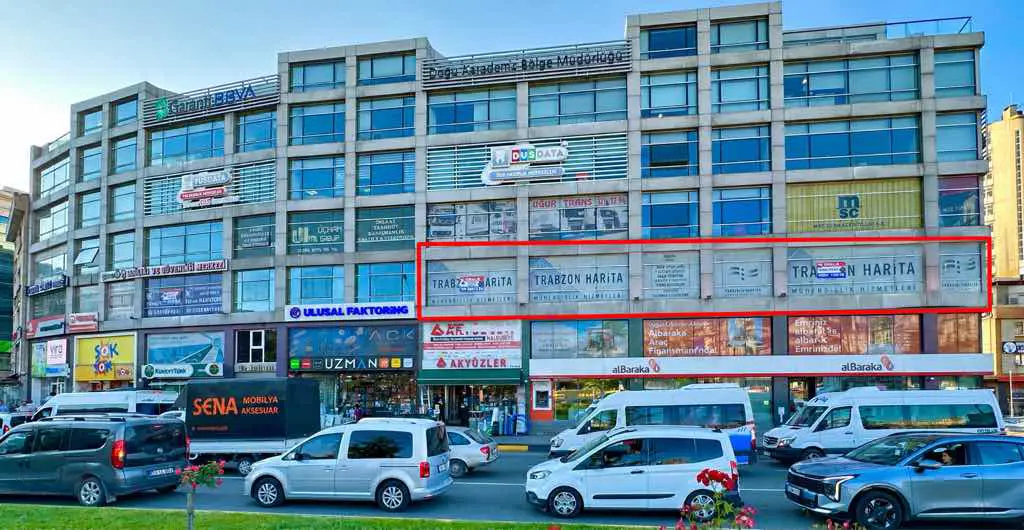 TRABZON'UN GÖZDE TİCARET NOKTASINDA KİRALIK OFİS!!