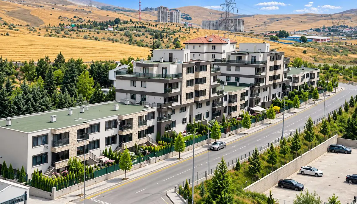 BAĞLICA ÖZGÜR PARK VİLLALARI KİRALIK 4+1 MODERN DAİRE
