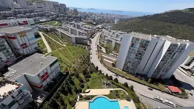 NAR KULE'DE DENIZ VE ADALAR MANZARALI 19. KAT 2+1 SATILIK DAIRE