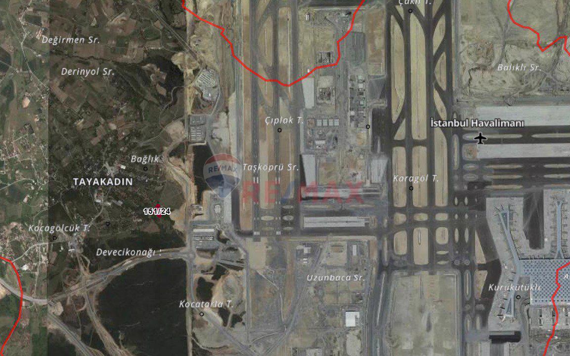 TAYAKADIN DA HAVALİMANINA 200 METRE MESAFEDE FIRSAT SATILIK ARSA