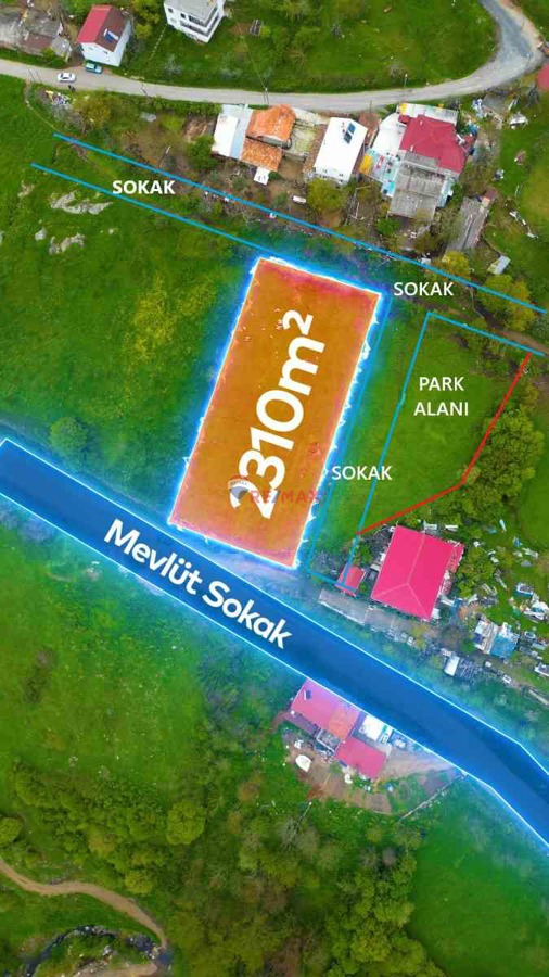 REMAX KUZEY’DEN CANİK DEVGERİŞ’TE DENİZ MANZARALI SATILIK ARSA