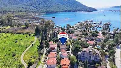 MARMARIS ADAKÖY’DE, DENIZE 70 METRE MESAFEDE SATILIK ULTRA LÜKS MÜSTAKIL VILLA (5+2)