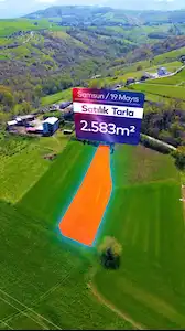 REMAX HÜSEYIN'DEN SATILIK 19MAYIS ESENYER MAHALLESINDE YERLEŞIK ALAN IÇINDE FIRSAT TARLA