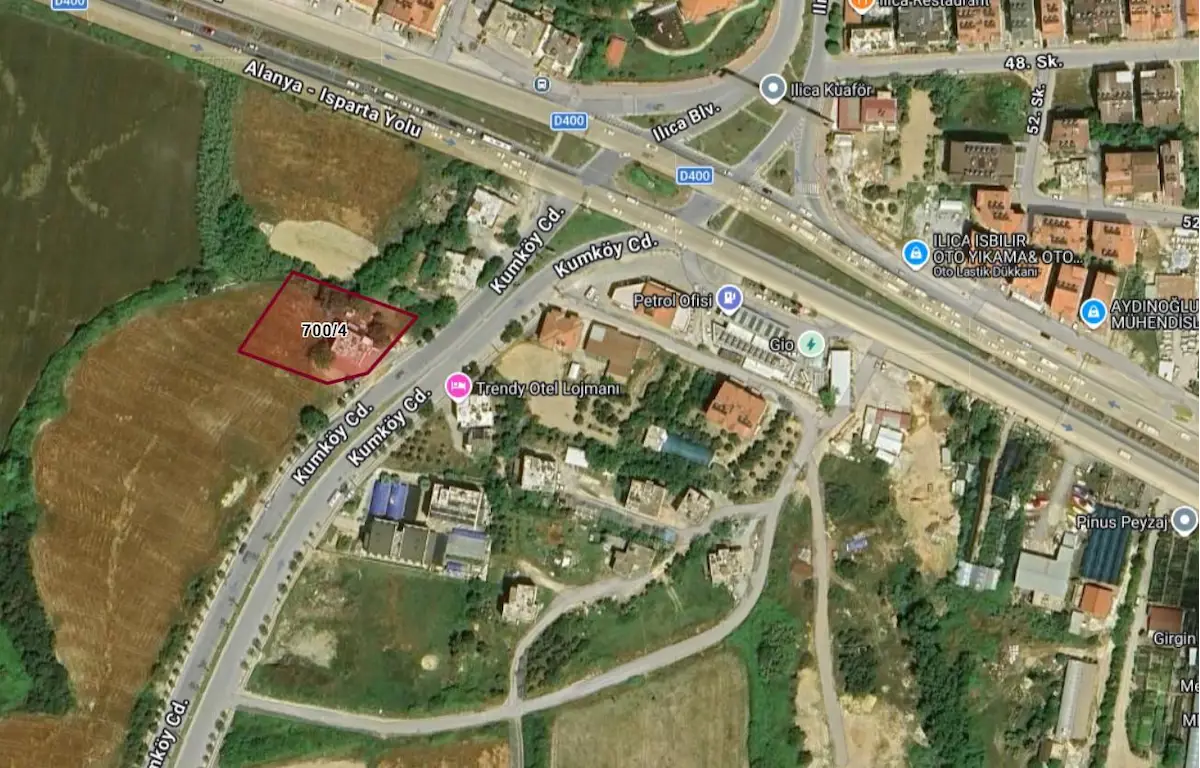ILICA’DA TİCARİ+KONUT İMARLI  ARSA 