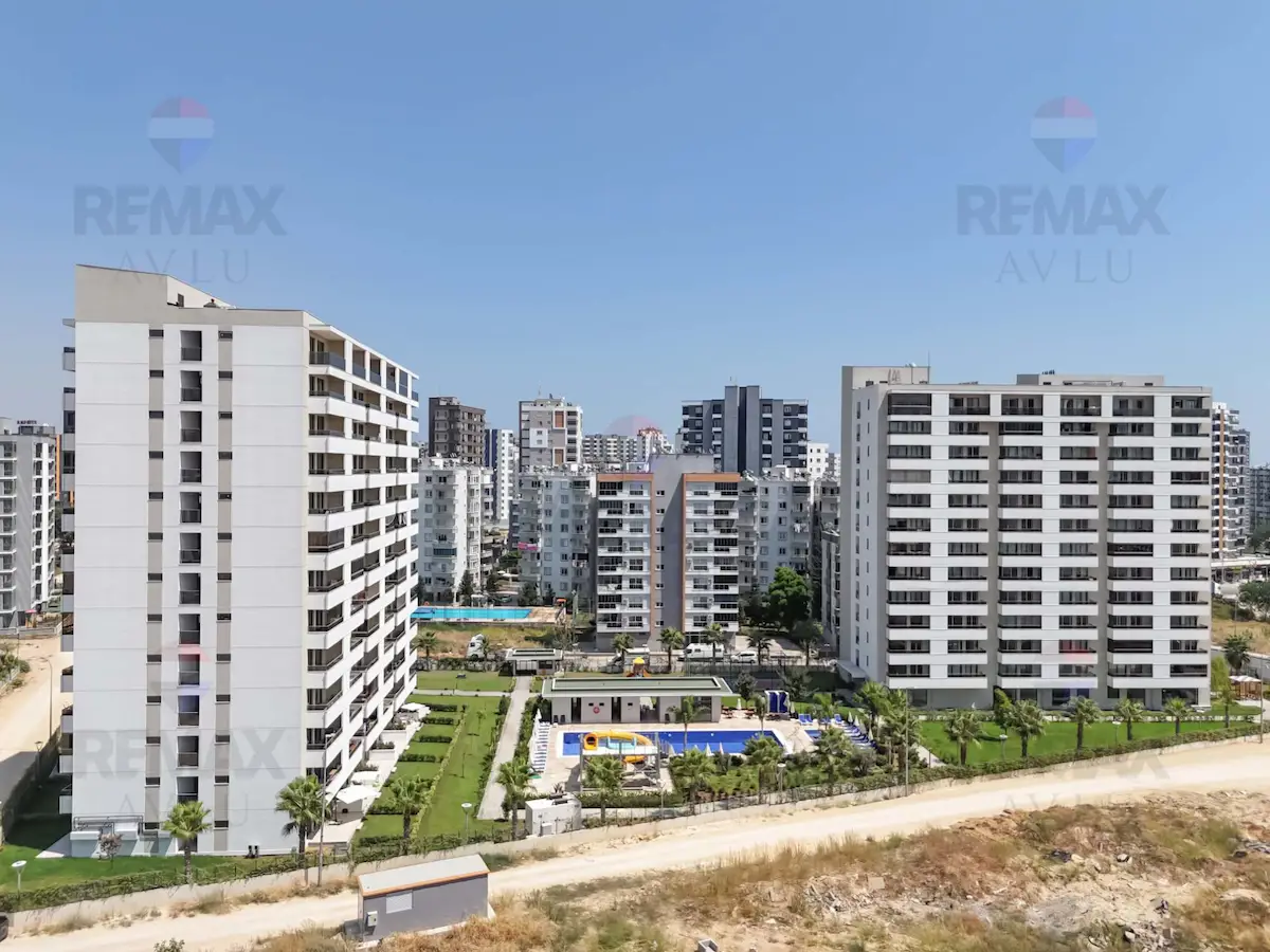 REMAX AVLU'DAN TECE'DE MARKA PROJEDE SATILIK SIFIR 1+1 DAİRE