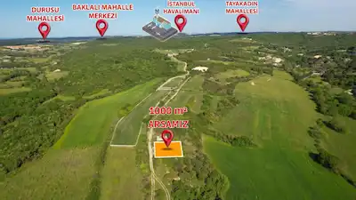 DURUSUPARK SİTESİNDE 1.000 M² MÜSTAKİL TAPULU ARSA