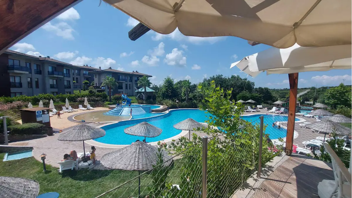 BEYKOZ RIVA KIDSTOWN SITESI GÜVENLIKLI HAVUZ MANZARALI 4+1 DUBLX