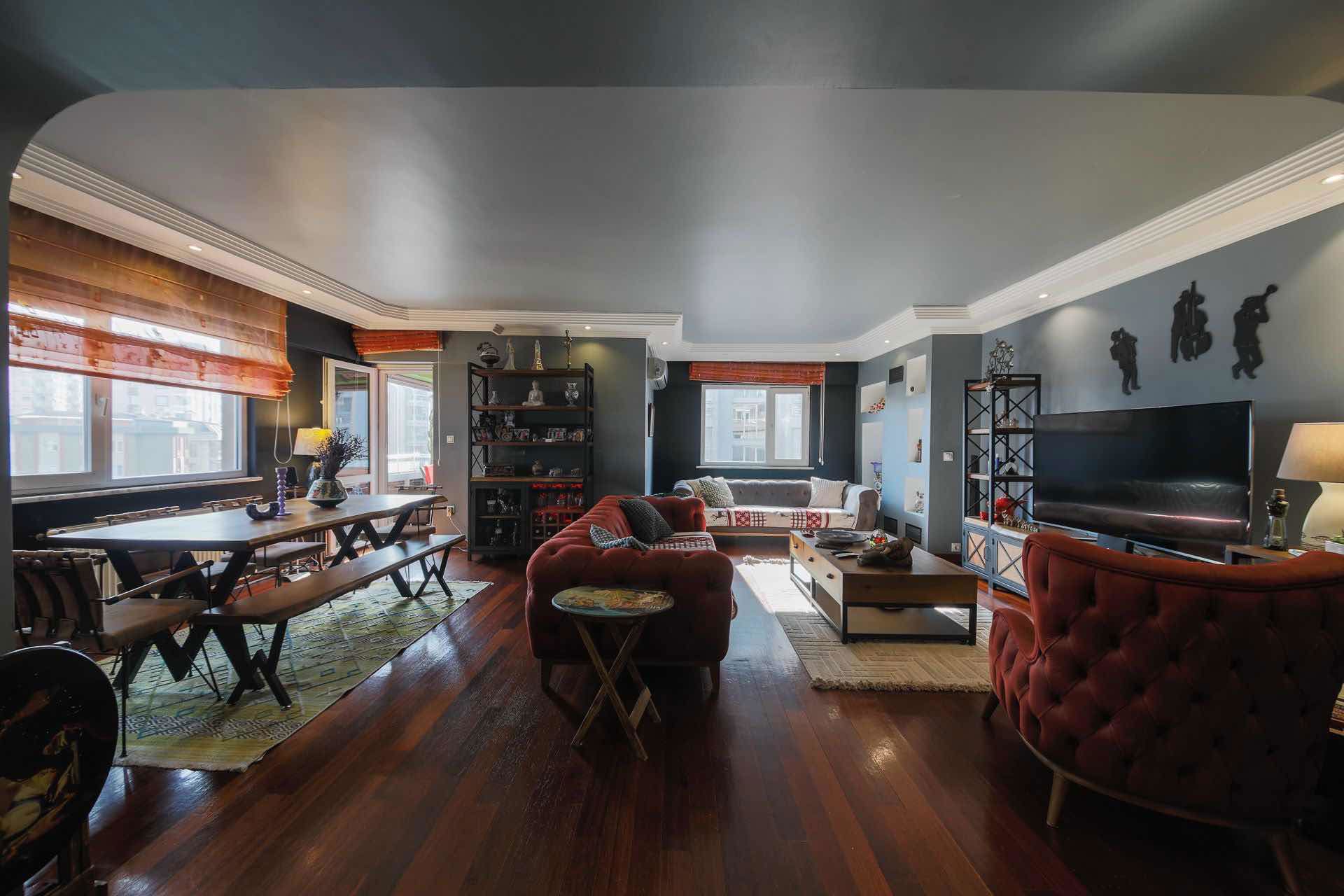 ATAPOL SİTESİNDE LÜKS MİMARİ TASARIMLI DUBLEX