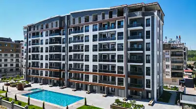 ÇANKAYADA LÜKS SİTE İÇERİSİNDE TAŞINMAYA HAZIR 1+1 DAİRE