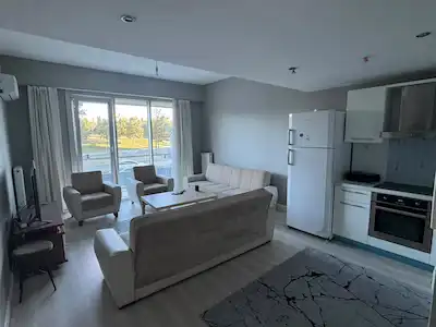 BATIŞEHİR’DE EŞYALI EN BÜYÜK TİP 1+1  | ÇAMAŞIR ODALI | MERKEZİ ISITMA | KREDİYE UYGUN