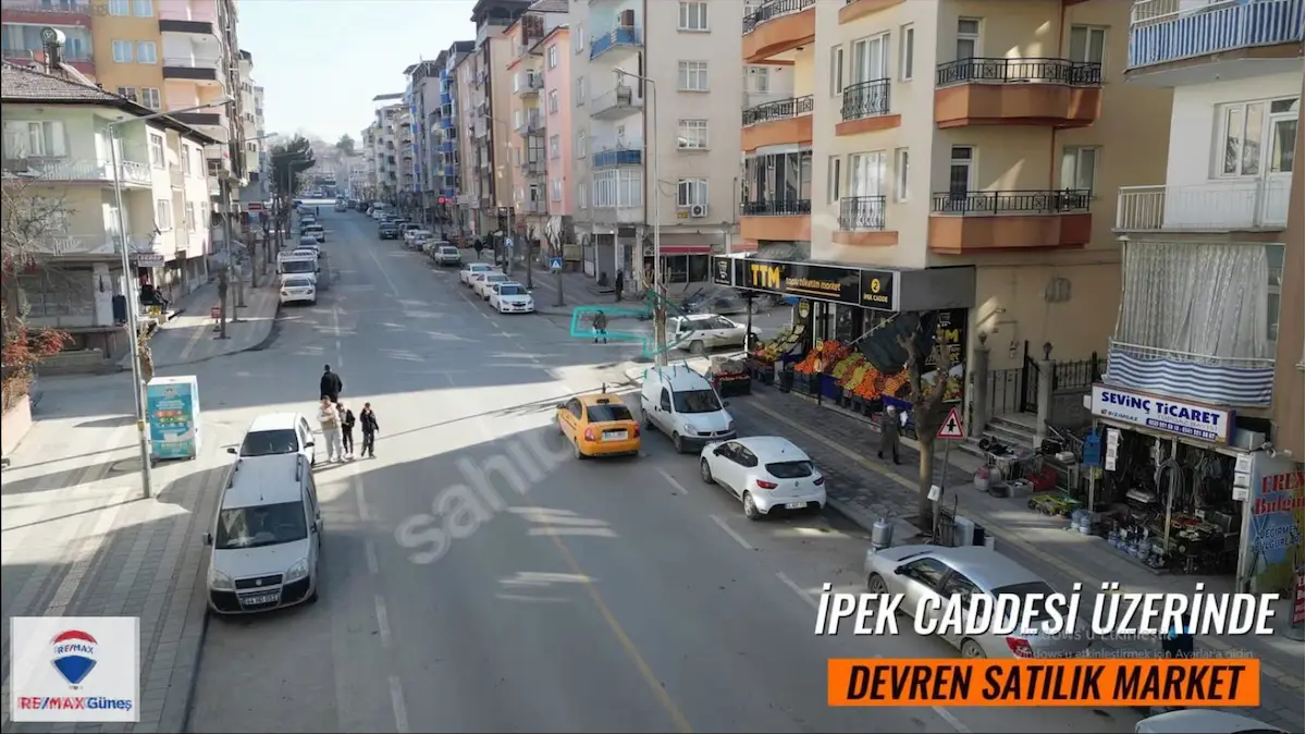 İPEK CADDESİ ÜZERİNDE DEVREN KİRALIK HAZIR MARKET