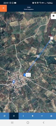 FIRSAT; TEKİRDAĞ ŞARKÖY'DE SATILIK DENİZ MANZARALI TARLA