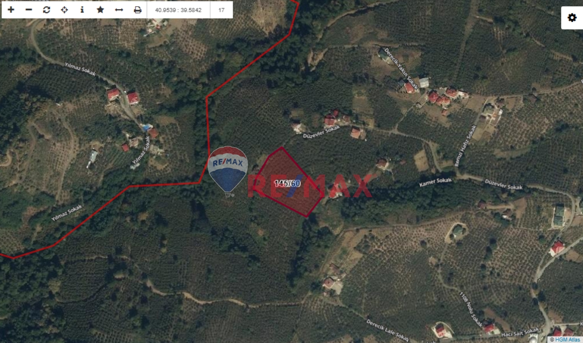 REMAX NATURAL'DAN TRABZON AKÇAABAT'DA SATILIK TARLA