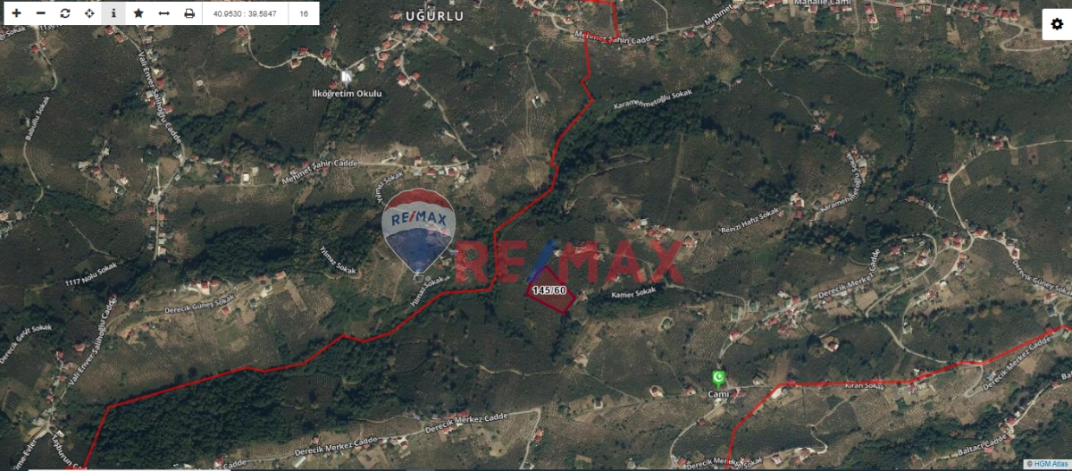 REMAX NATURAL'DAN TRABZON AKÇAABAT'DA SATILIK TARLA