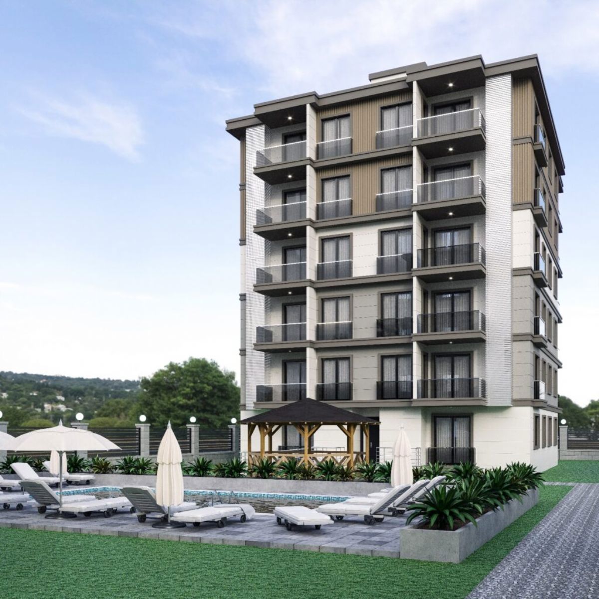 ANTALYA DEVA ÇANKAYA-1 PROJESİNDE 2 ADET 1+1 TEK TAPU