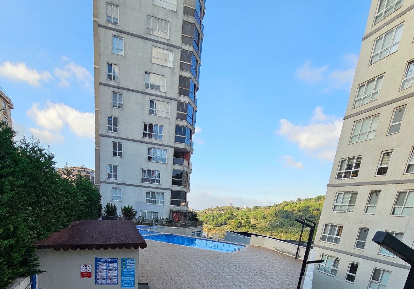 DENİZ & DOĞA MANZARALI, FULLADA SITESINDE 2+1 SATILIK DAIRE