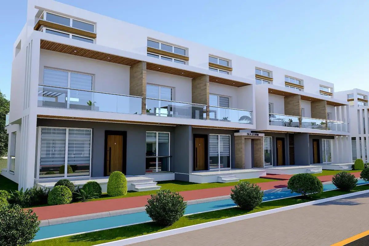 KIBRIS İSKELE FOUR SEASONS LİFE 3. ETAPTA SATILIK 1+1 LOFT DAİRE