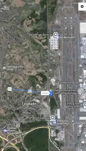HAVALİMANINA 1.3 KM İMARLI - MÜSTAKİL TAPULU SATILIK ARSA