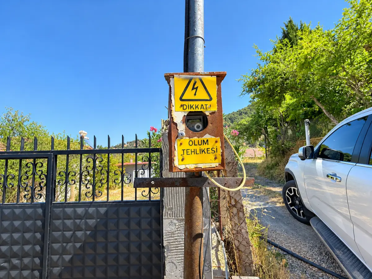 DEĞİRMENDERE'DE ELEKTRİK SU MEVCUT TARLA 
