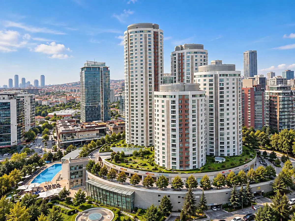 AĞAOĞLU ANDROMEDA C1 | 14. KAT | MANZARALI EŞYALI A TIPI 1+1