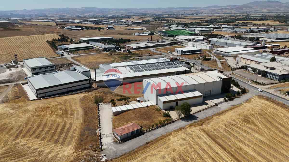 SATILIK, AKYURT SANAYİ BÖLGESİNDE, 4.310 M2 FABRİKA/DEPO/SANAYİ BİNASI