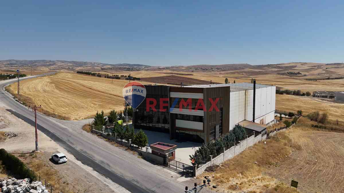 SATILIK, AKYURT SANAYİ BÖLGESİNDE, 4.310 M2 FABRİKA/DEPO/SANAYİ BİNASI