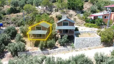 REMAX RİNA'DAN UZUNKAŞTA DOĞA VE DENİZ MANZARALI AHŞAP EV