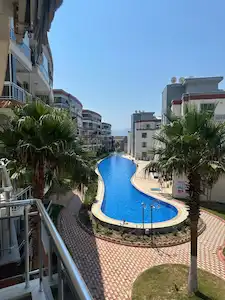 KUŞADASI DEĞİRMENDERE’DE EŞYALI,  1+1 SATILIK  | KREDİYE UYGUN DAIRE