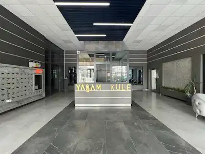 YAŞAMKENT YAŞAM KULEDE EŞYALI 1+1 KİRALIK DAİRE