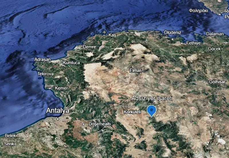 ANTALYA KORKUTELİ YELTENDE 25.321 M² ARAZİNİN 12.660 M² SATIŞI