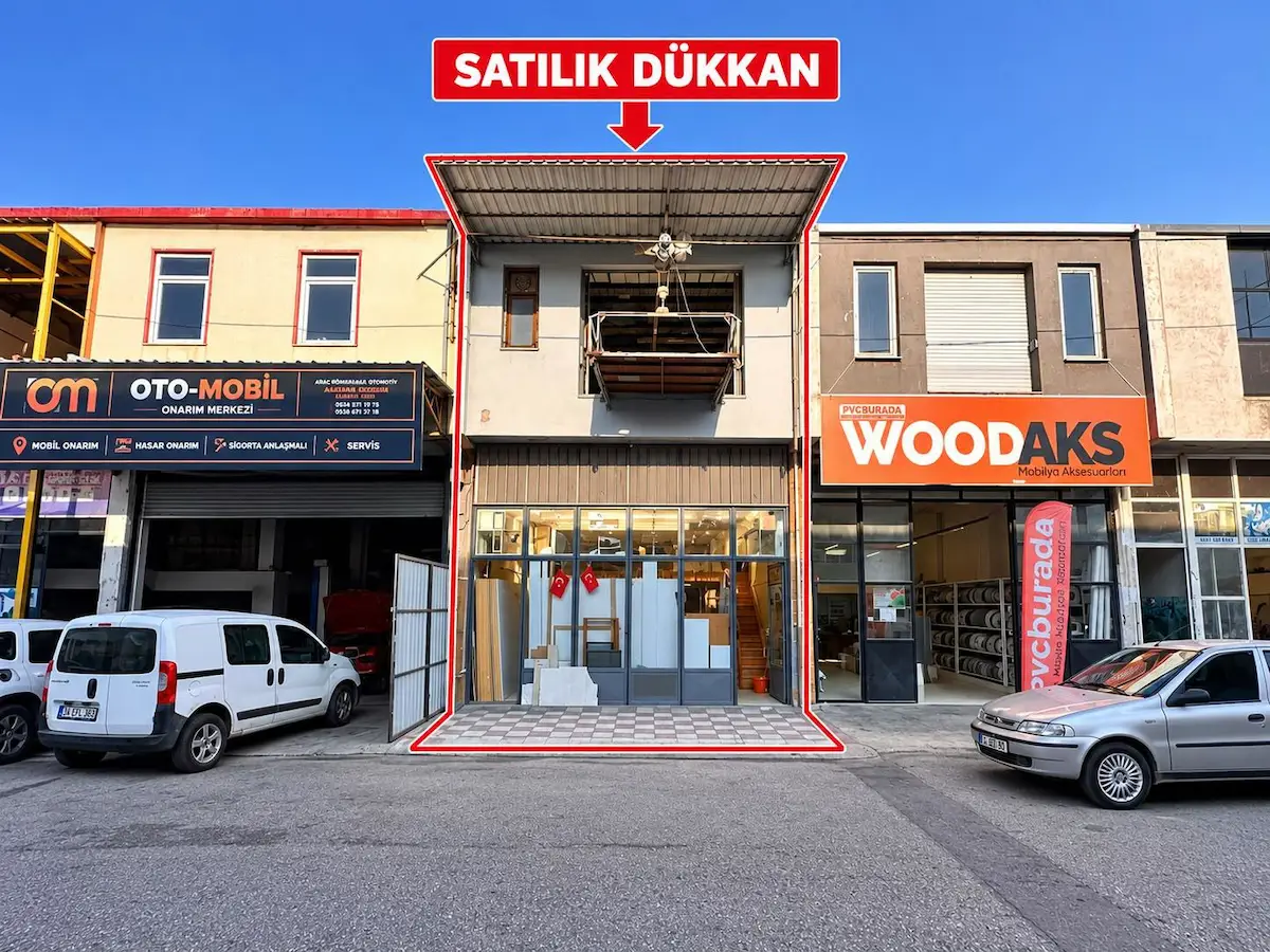 ERENLER GÜNEY MOBİLYACILAR SANAYİ SİTESİ’NDE 270 M² SATILIK DÜKKAN 2