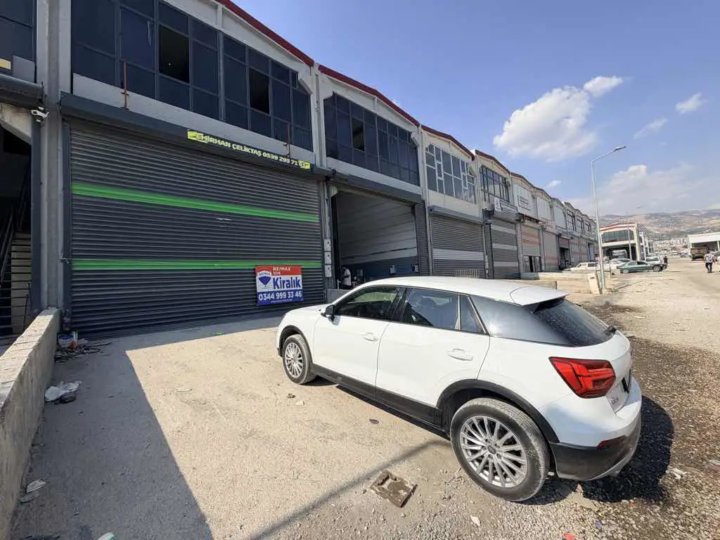 KAHRAMANMARAŞ DULKADİROĞLU’NDA KİRALIK 2 KATLI ATÖLYE | BOŞ, 2023 YAPIM