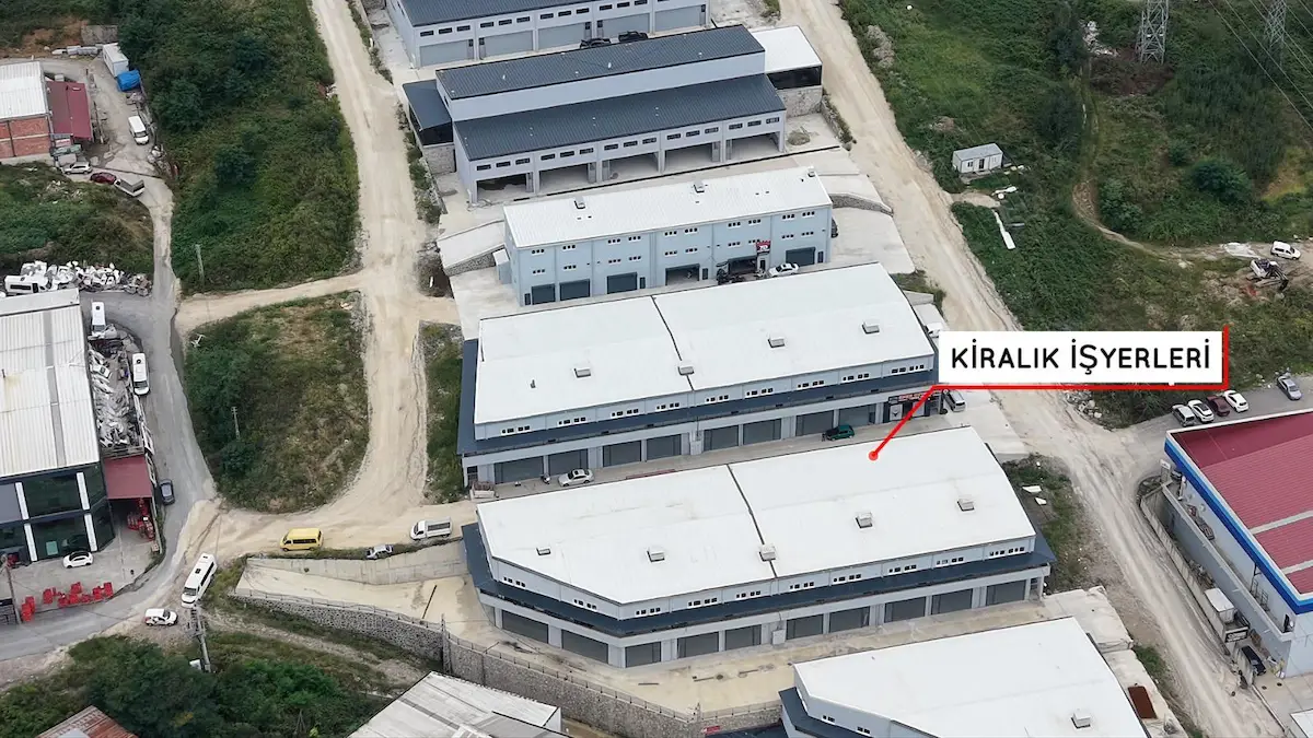 ORDU KARAPINAR - TERCAN SANAYI SITESI'NDE KIRALIK DÜKKANLAR