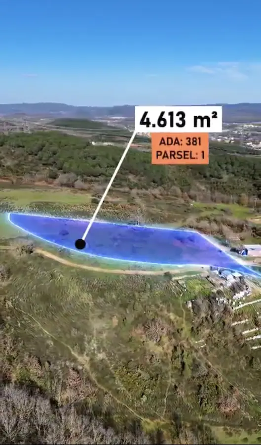 KOCAELİ GEBZE CUMAKÖY VİLLA YAPIMINA UYGUN 4.600 M2 ARSA