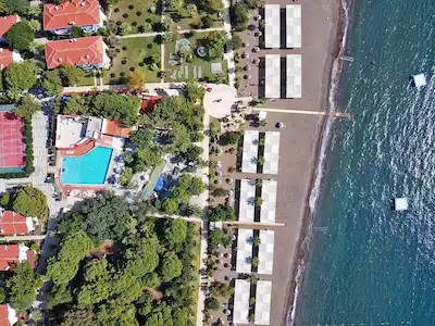 DATÇA BİLLURKENT SİTESİNDE SATILIK DEVREMÜLK ORKİDE 1/2 6 DÖNEM