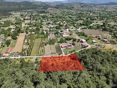 KUŞADASI KİRAZLI KÖYÜ’NDE SATILIK 5740 M2 TARLA
