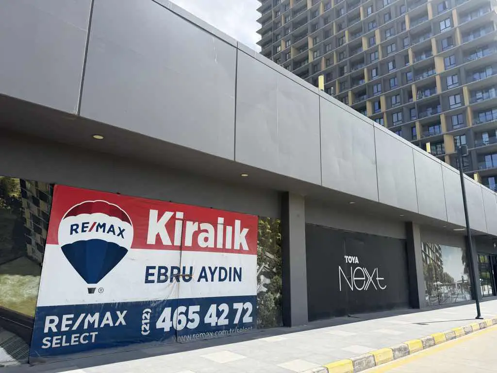 TOYA NEXT PROJESİNDE NET  700  M2 KİRALIK DÜKKAN MAĞAZA