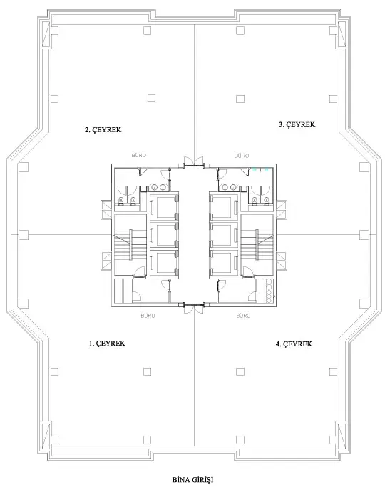 POLARIS PLAZA | NET 250 M² KULLANIMA HAZIR BOŞ A+ PLAZA KATI | AKILLI BİNA 2