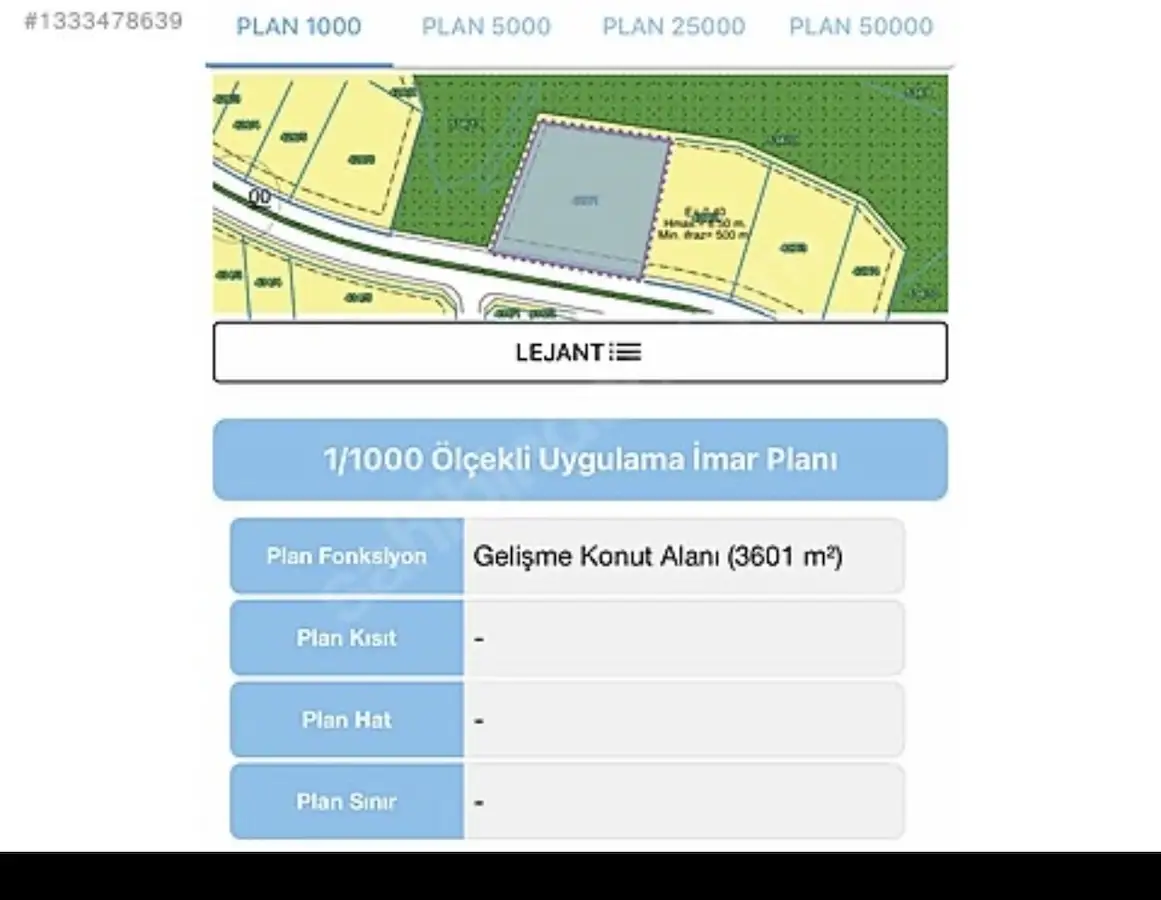 KAT KARŞILIĞI ARSA