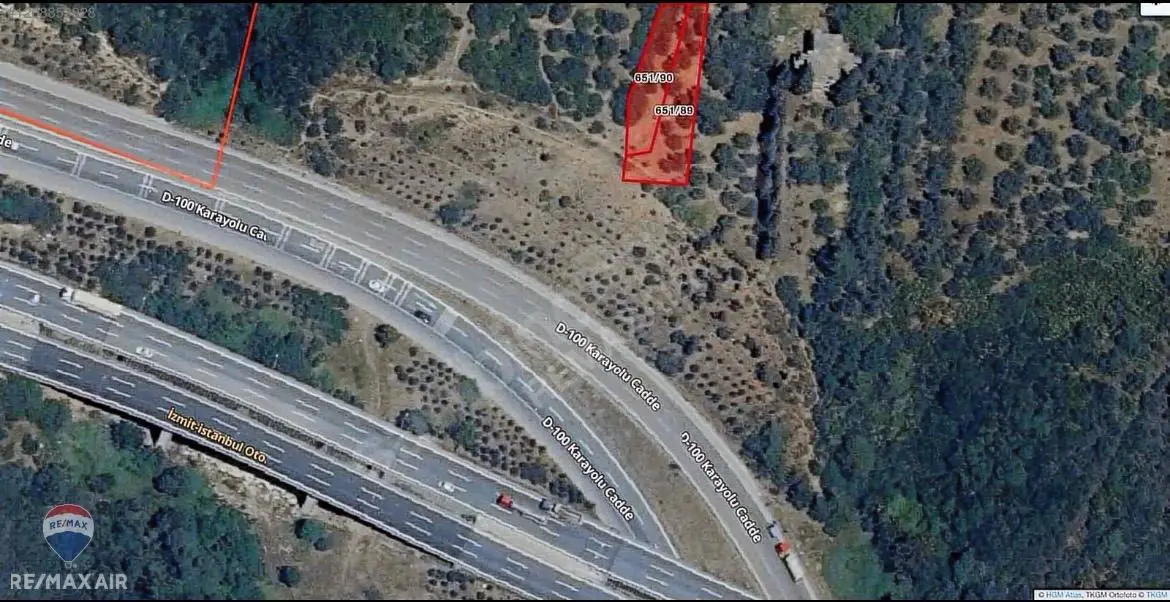 E-5 ÜZERİNDE DENİZ VE OSMANGAZİ KÖPRÜSÜ MANZARALI 828 M2 ARSA
