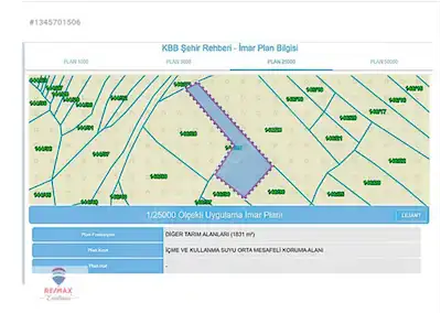 KANDIRA AKINCI KÖYÜNDE SATILIK 1830 M2 TARLA