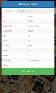GÖLBAŞI KOPARAN KÖYÜ İÇİNDE TEK TAPULU 894 M2 ARSA