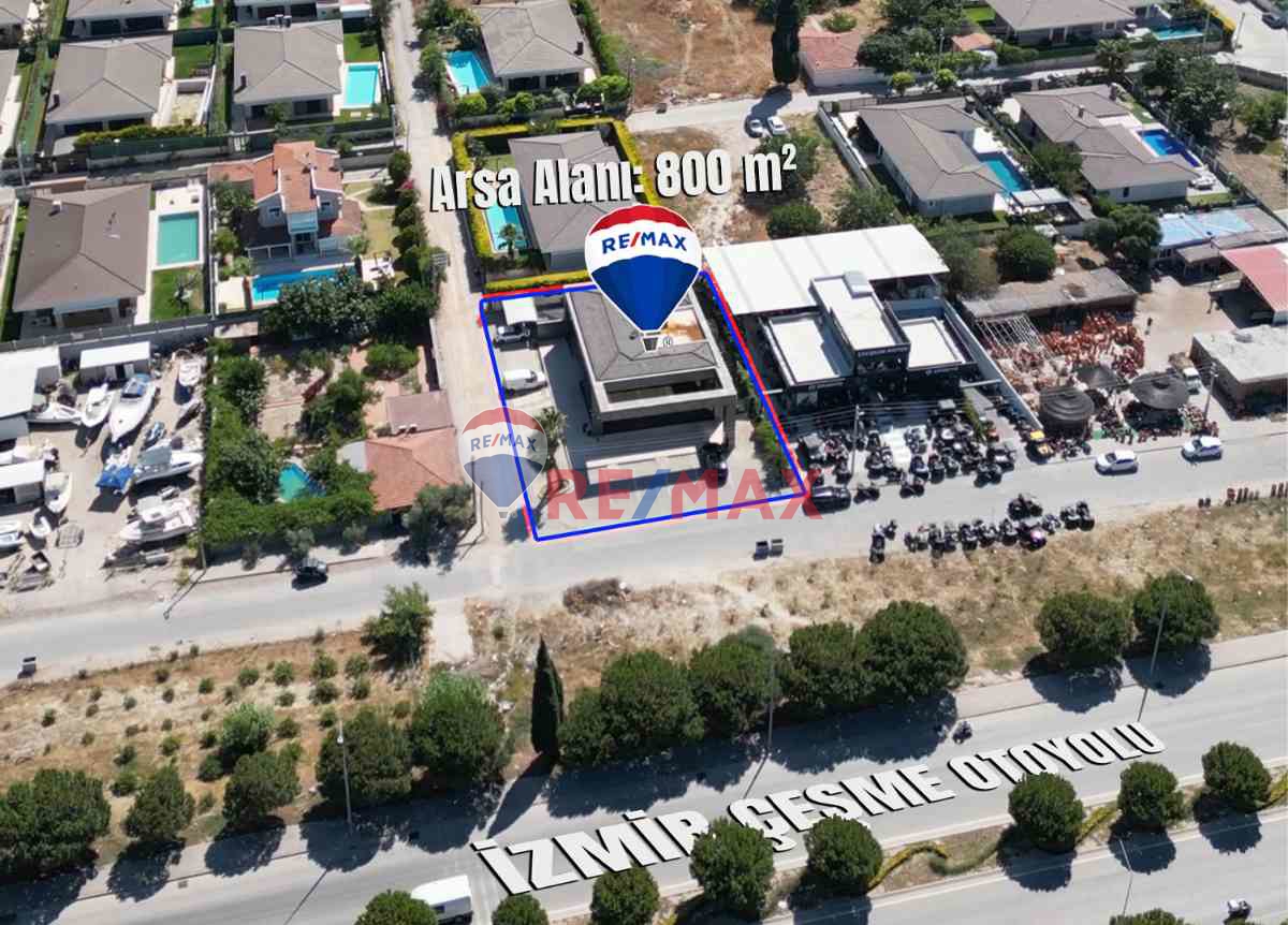 SAĞLIK TİCARET VE TURİZM İÇİN UYGUN  , ÇEŞME DE KURUMSAL KİRACILI PRESTİJLİ BİNA