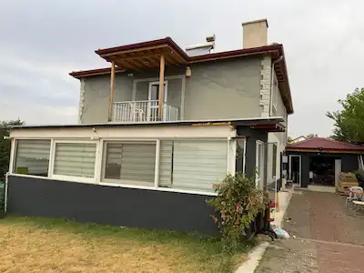 PURSAKLAR SİRKELİ SATILIK ARSA VE 7+1 HAVUZLU VİLLA