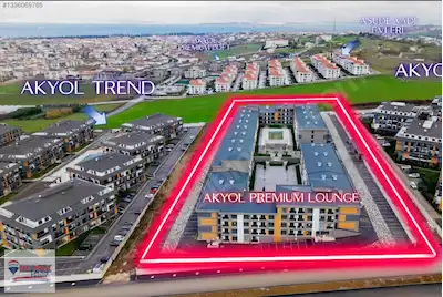 REMAX ŞEHİR AKYOL PREMIUM LOUNGE SATILIK KİRACILI 1+1 DAİRE
