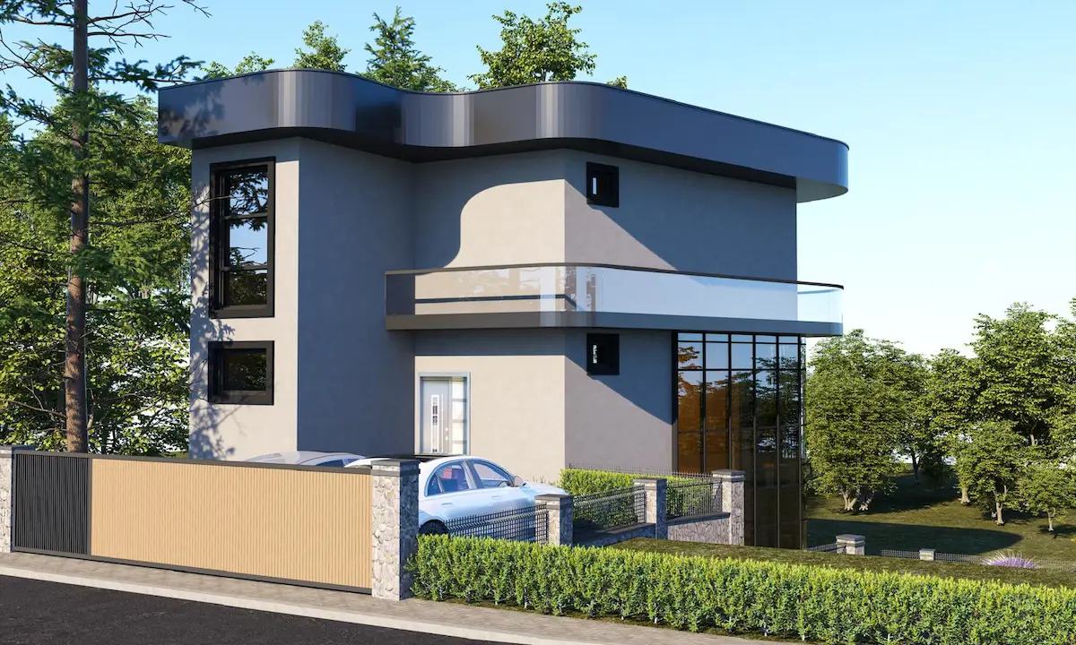 KABAOĞLUNDA 295 M² RUHSATLI 2 KATLI MÜSTAKİL YAPI