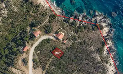 AVŞA ADASI DENİZE SIFIR YATIRIMLIK 149 M2 ARAZİ