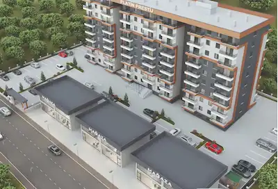 ESENBOĞA MERKEZ ÜNİVERSİTE YANI YÜKSEK GİRİŞ 1+1 LÜKS DAİRE