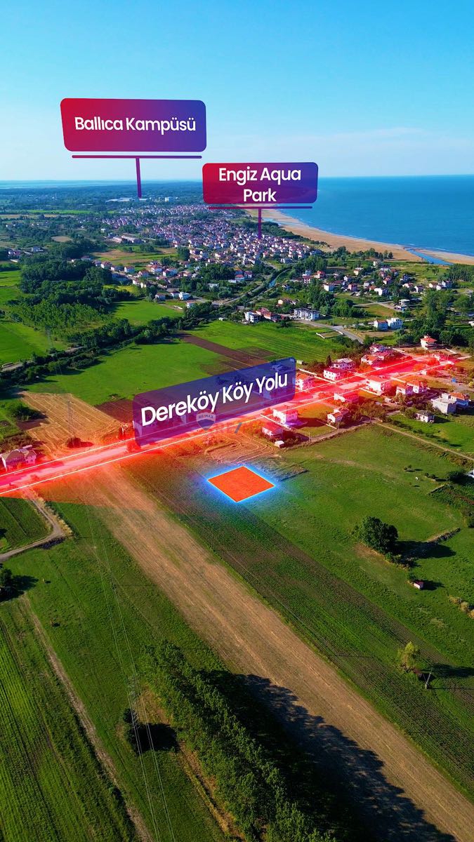 19 MAYIS DEREKÖY / 588 M2 VİLLA PARSELİ