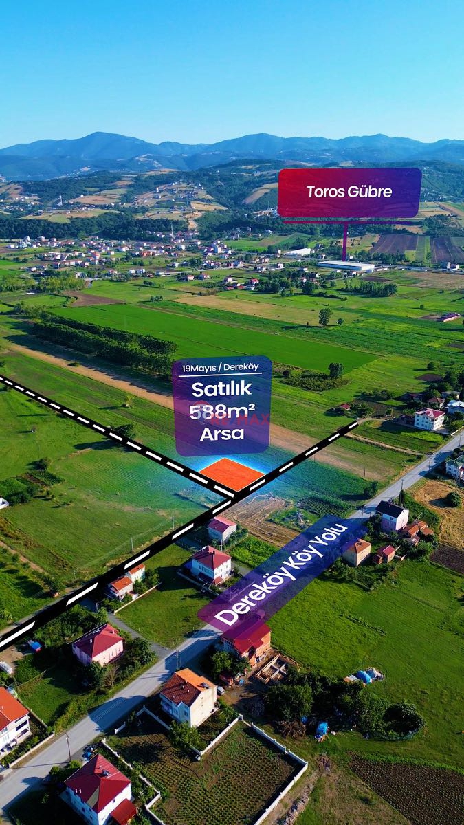 19 MAYIS DEREKÖY / 588 M2 VİLLA PARSELİ
